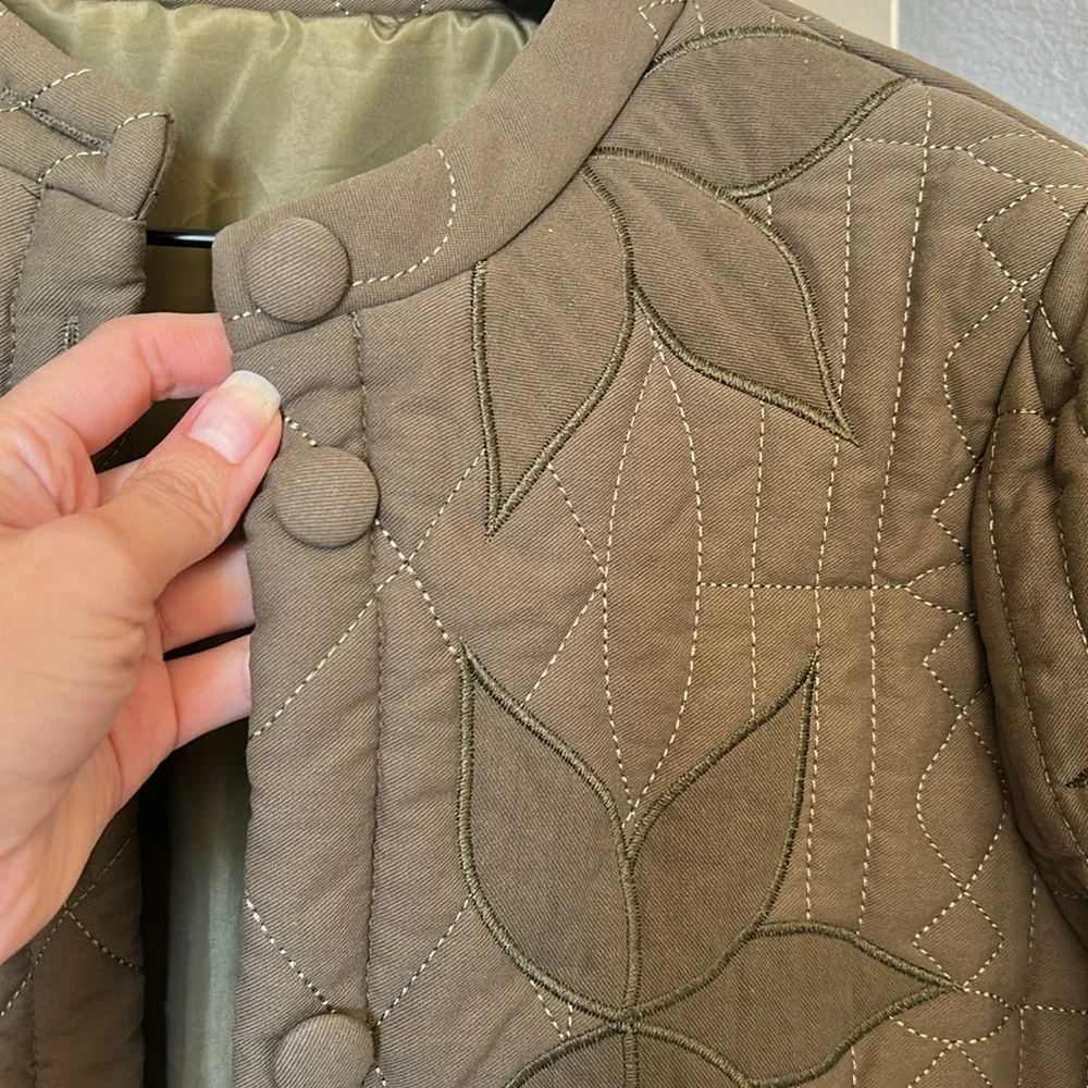 Free People Look alike quilted jacket